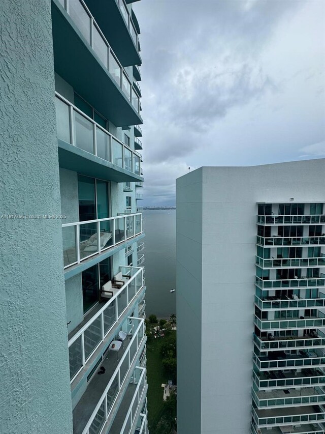 1900 N Bayshore Dr Unit 3909, Miami, FL 33132 - view of apartment building / complex with a water view