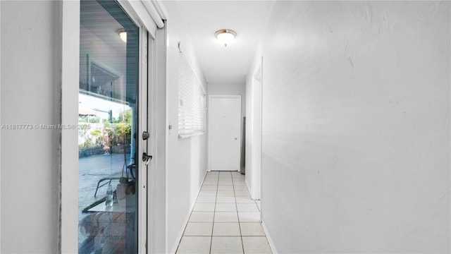 3145 Hollywood Blvd, Hollywood, FL 33021 - corridor with light tile patterned flooring and baseboards