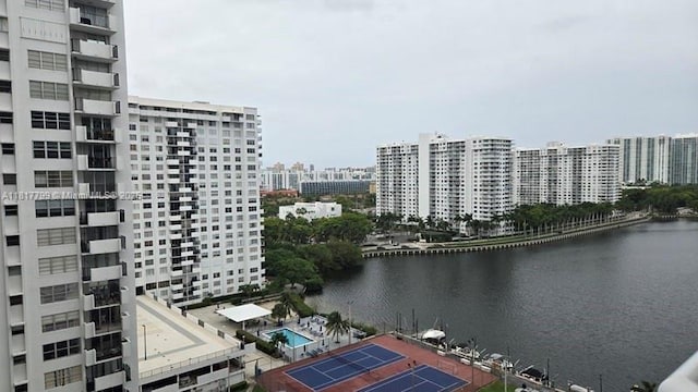 18051 Biscayne Blvd Unit 1501, Aventura, FL 33160 - water view featuring nearby urban area