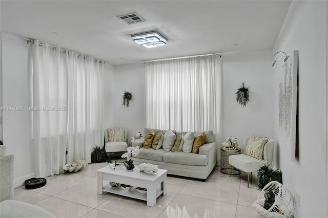 11222 NW 73rd Ter, Doral, FL 33178 - living area with light tile patterned floors
