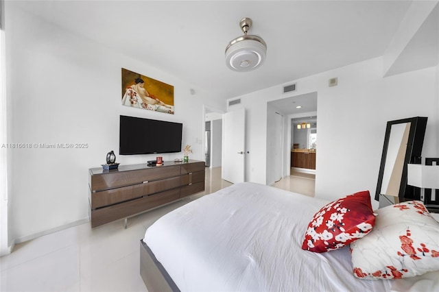 5252 NW 85th Ave Unit 1701, Doral, FL 33166 - bedroom with tile patterned flooring