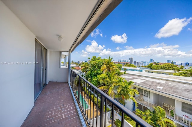 7921 Byron Ave Unit 407, Miami Beach, FL 33141 - balcony with a city view