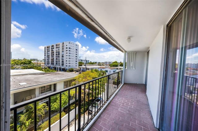 7921 Byron Ave Unit 407, Miami Beach, FL 33141 - balcony with a view of city