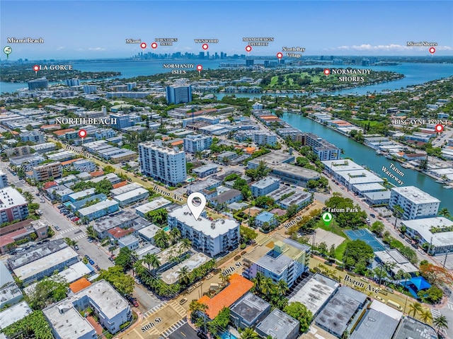 7921 Byron Ave Unit 407, Miami Beach, FL 33141 - view of urban area with a nearby body of water