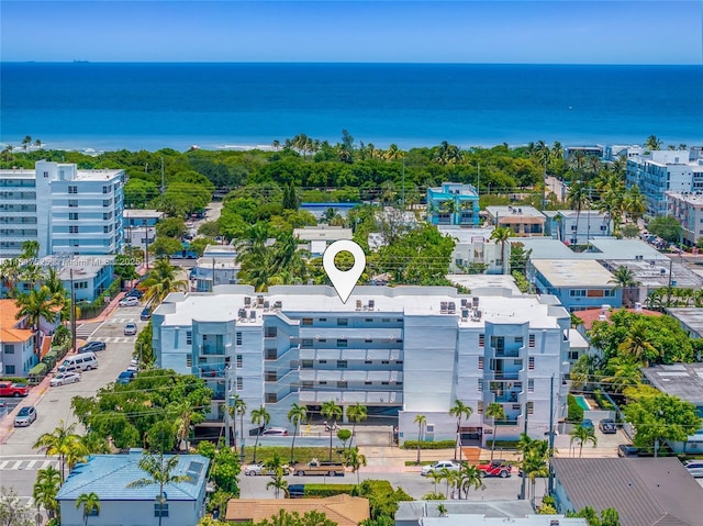 7921 Byron Ave Unit 407, Miami Beach, FL 33141 - aerial view of apartment complex / building and a large body of water
