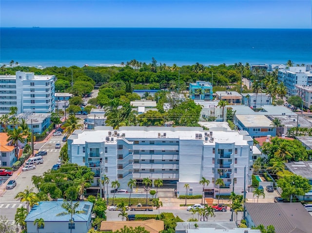 7921 Byron Ave Unit 407, Miami Beach, FL 33141 - aerial view of apartment complex and a nearby body of water