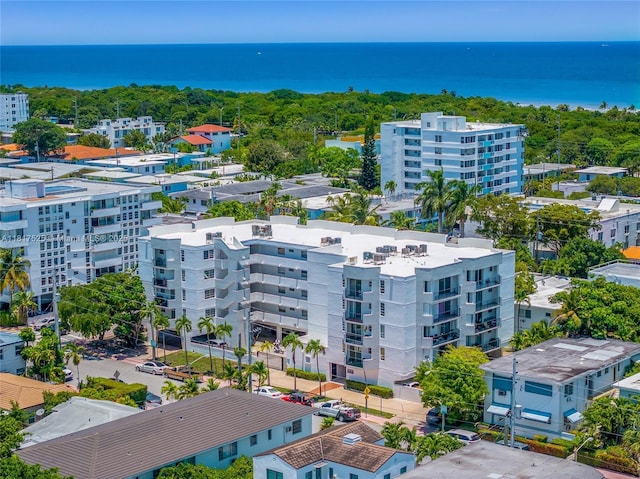 7921 Byron Ave Unit 407, Miami Beach, FL 33141 - aerial view of apartment complex / building and a nearby body of water
