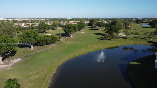 9820 S Hollybrook Lake Dr Unit 106, Pembroke Pines, FL 33025 - bird's eye view of a large body of water, a local golf course, and a tree filled landscape