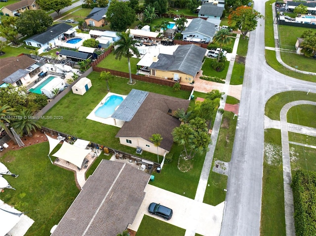 30930 SW 190th Ave, Homestead, FL 33030 - aerial overview of property's location featuring a pool and nearby suburban area
