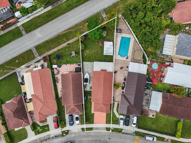 14358 SW 175th Ter, Miami, FL 33177 - aerial view of residential area