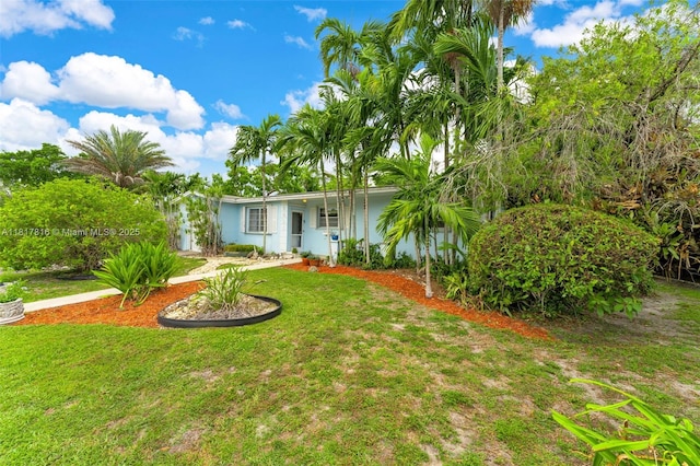 9401 SW 78th St, Miami, FL 33173 - ranch-style house with a front lawn and stucco siding