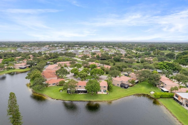 11045 SW 16th Mnr, Davie, FL 33324 - aerial view of residential area featuring a nearby body of water