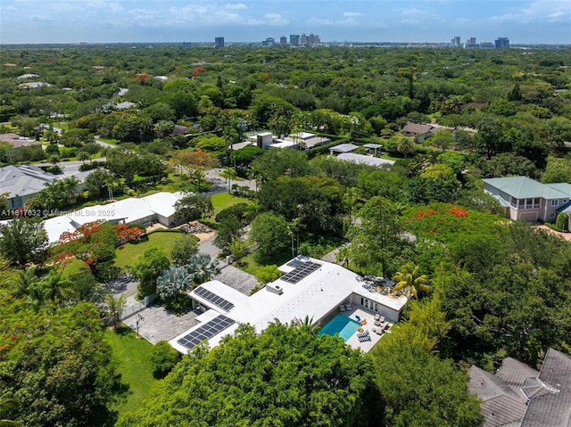 11001 SW 64th Ave, Pinecrest, FL 33156 - bird's eye view of a pool