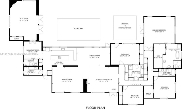 11001 SW 64th Ave, Pinecrest, FL 33156 - view of room layout