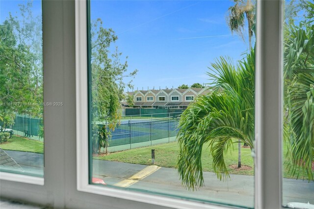 1449 NW 122nd Ter, Pembroke Pines, FL 33026 - view of tennis court