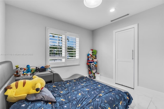 10223 SW 17th St, Miami, FL 33165 - bedroom featuring recessed lighting and marble finish flooring