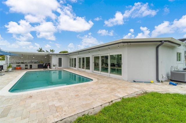 10223 SW 17th St, Miami, FL 33165 - outdoor pool with a patio and cooling unit