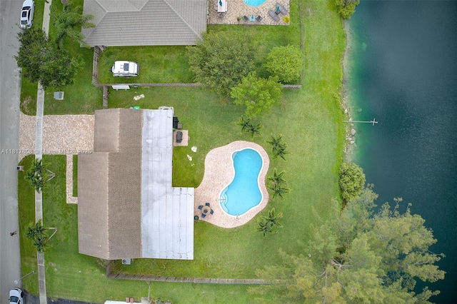 13317 NW 8th Ct, Sunrise, FL 33325 - drone / aerial view of a pool area