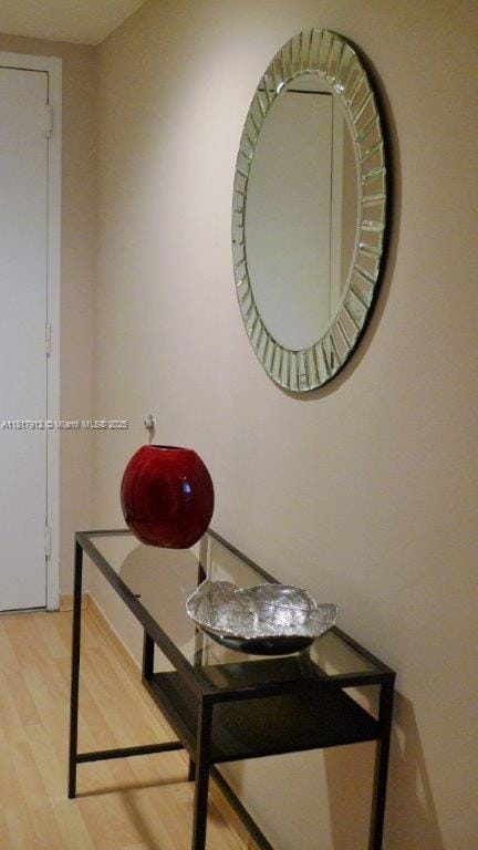 1830 S Ocean Dr Unit 1705, Hallandale Beach, FL 33009 - corridor featuring light wood-style flooring