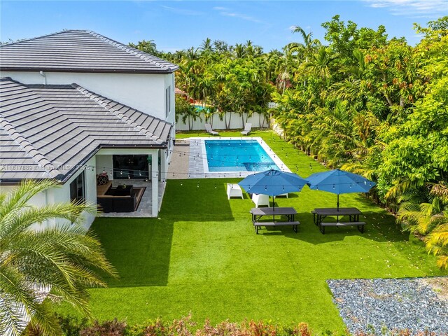 3461 SW 145th Ave, Miramar, FL 33027 - view of pool featuring a patio area