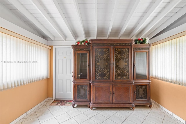 3241 SW 20th St, Miami, FL 33145 - dining room featuring baseboards and light tile patterned floors