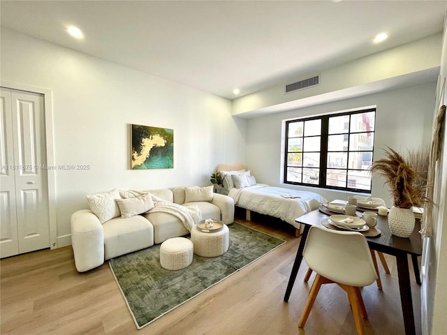1619 Jefferson Ave Unit 23, Miami Beach, FL 33139 - bedroom with wood finished floors and recessed lighting