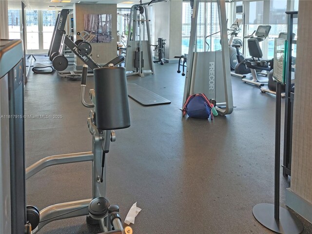 950 Brickell Bay Dr Unit 1608, Miami, FL 33131 - view of workout area