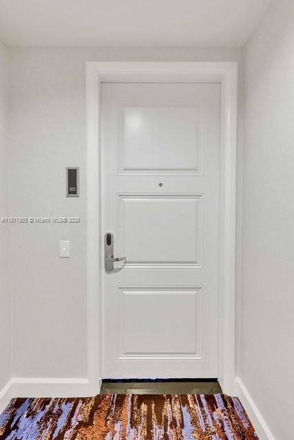 1435 Brickell Ave Unit 3011, Miami, FL 33131 - doorway featuring baseboards