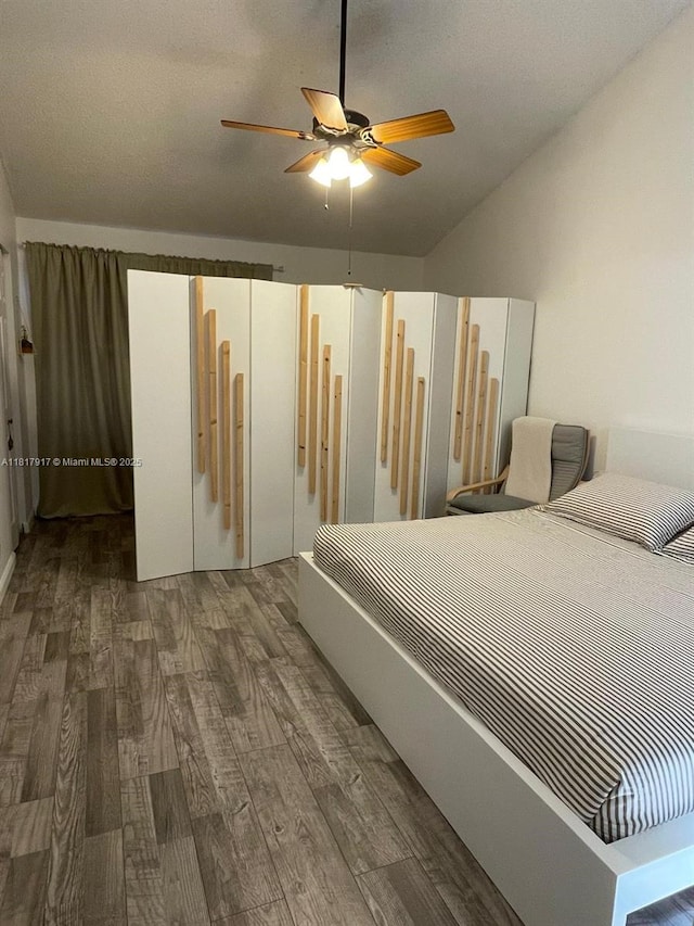 10803 Cypress Glen Dr Unit 10803, Coral Springs, FL 33071 - bedroom with wood finished floors and ceiling fan