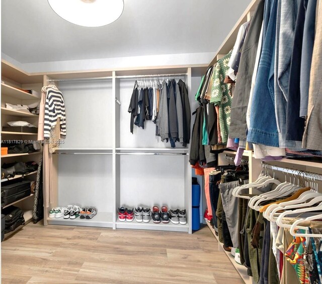 2371 Bayview Ln, North Miami, FL 33181 - spacious closet with wood finished floors
