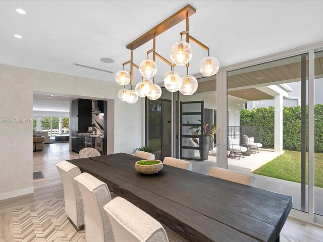 2371 Bayview Ln, North Miami, FL 33181 - view of dining space