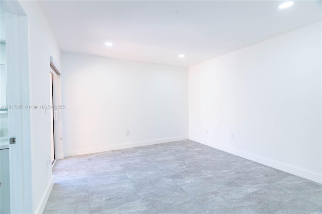 13900 SW 65th Ter Unit 9, Miami, FL 33183 - empty room with recessed lighting and baseboards