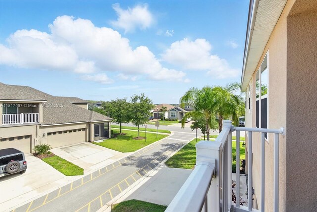 2200 Garden Belle Dr, Clermont, FL 34711 - balcony with a residential view