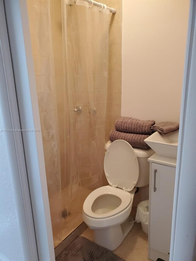 14880 SW 56th Ter, Miami, FL 33193 - full bath with toilet, a shower stall, and vanity