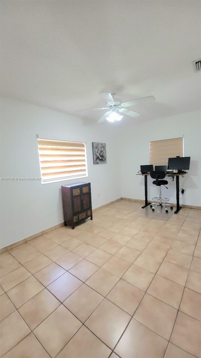 200 W 53rd Ter, Hialeah, FL 33012 - unfurnished office with ceiling fan