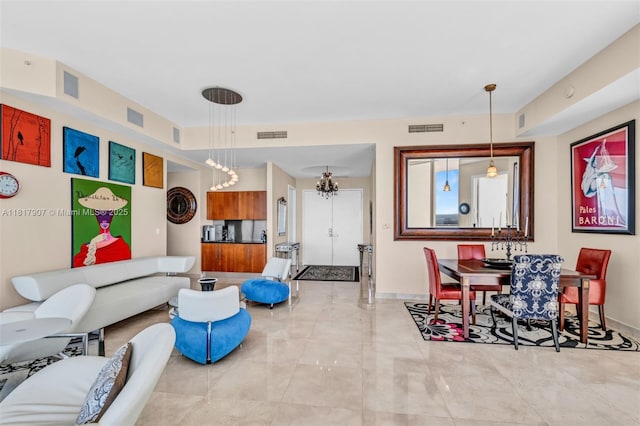 18101 Collins Ave Unit 5401, Sunny Isles Beach, FL 33160 - living area with baseboards