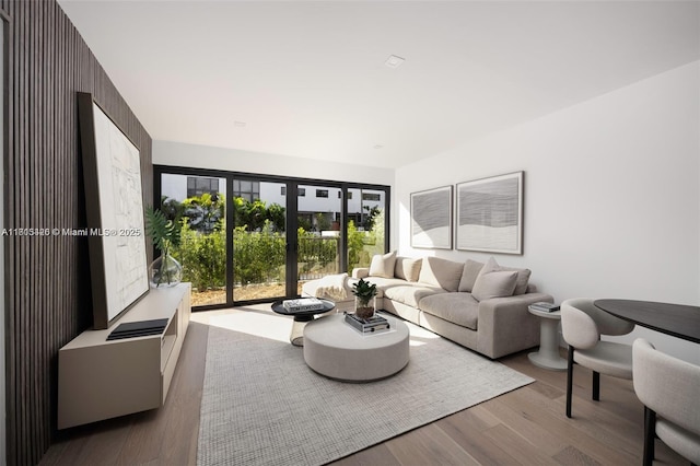 200 Sunrise Dr Unit 200A, Key Biscayne, FL 33149 - living area featuring wood finished floors