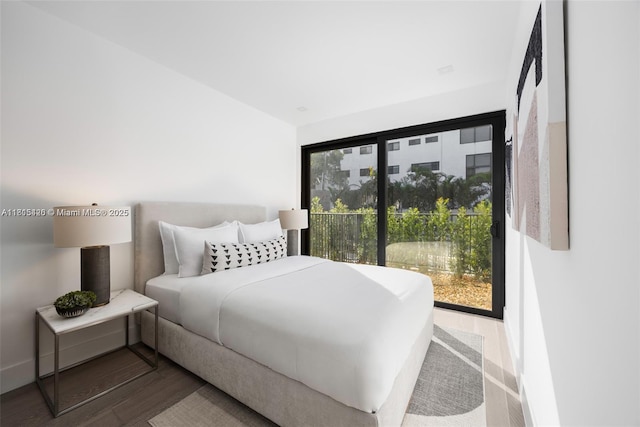 200 Sunrise Dr Unit 200A, Key Biscayne, FL 33149 - bedroom with wood finished floors