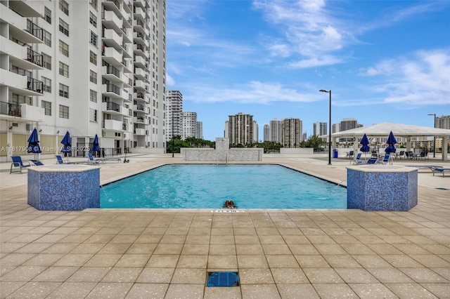 2730 NE 183rd St Unit Th03, Aventura, FL 33160 - community pool featuring a patio area