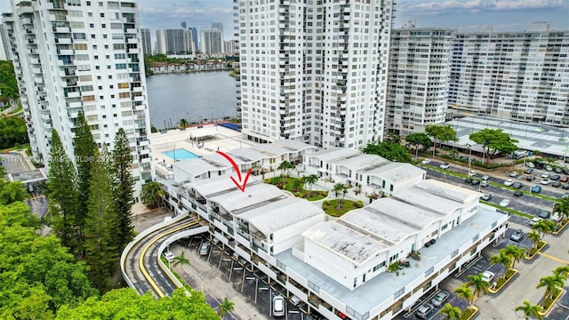 2730 NE 183rd St Unit Th03, Aventura, FL 33160 - view of urban area featuring a large body of water and a pool