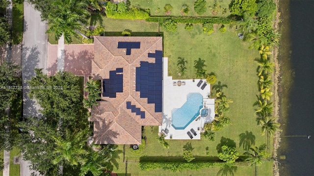 13357 SW 42nd St, Davie, FL 33330 - aerial view of property and surrounding area featuring a pool area