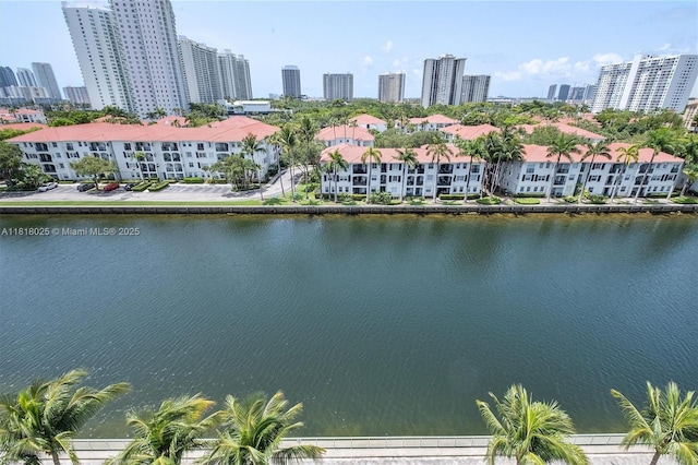 3030 NE 188th St Unit 609, Aventura, FL 33180 - water view featuring skyline