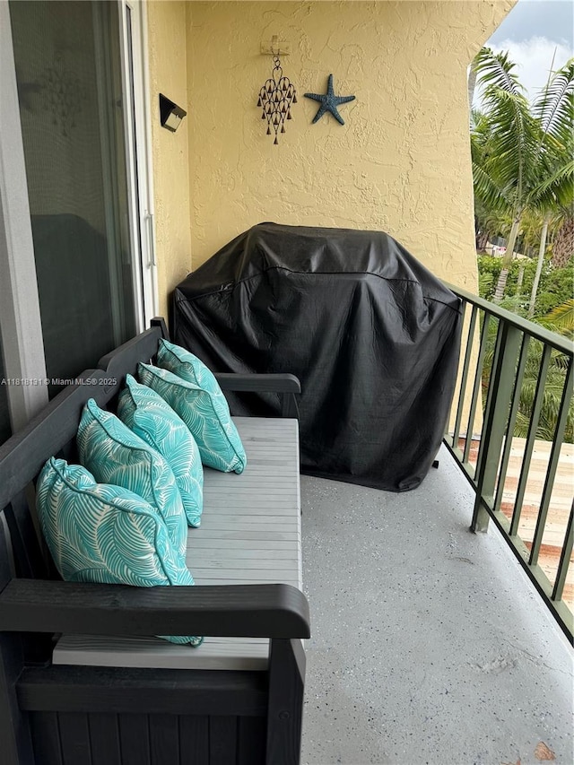 14036 SW 90th Ave Unit 201-Aa, Miami, FL 33176 - balcony featuring grilling area