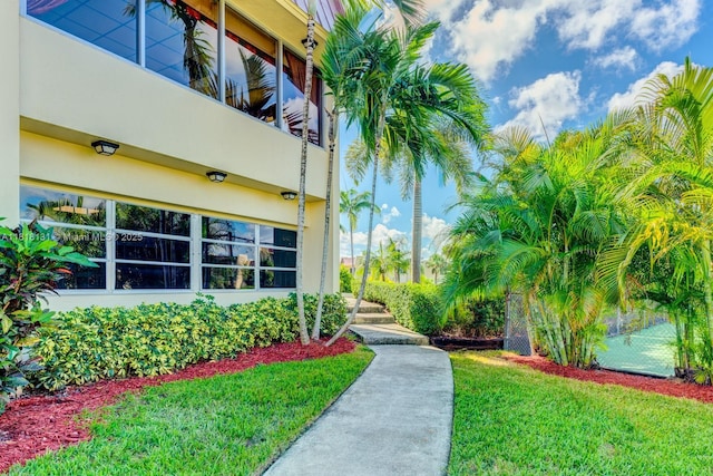 14036 SW 90th Ave Unit 201-Aa, Miami, FL 33176 - view of green lawn