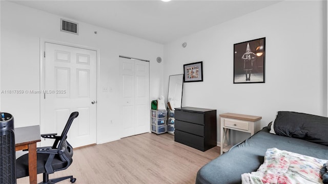 2000 N Bayshore Dr Unit 218, Miami, FL 33137 - home office featuring light wood-type flooring