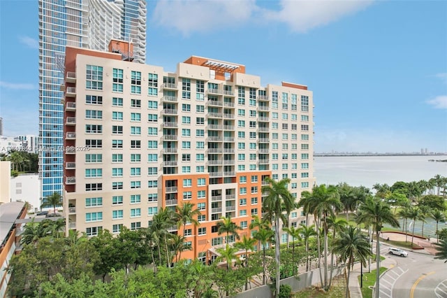 2000 N Bayshore Dr Unit 218, Miami, FL 33137 - view of apartment building / complex featuring a water view and a city view