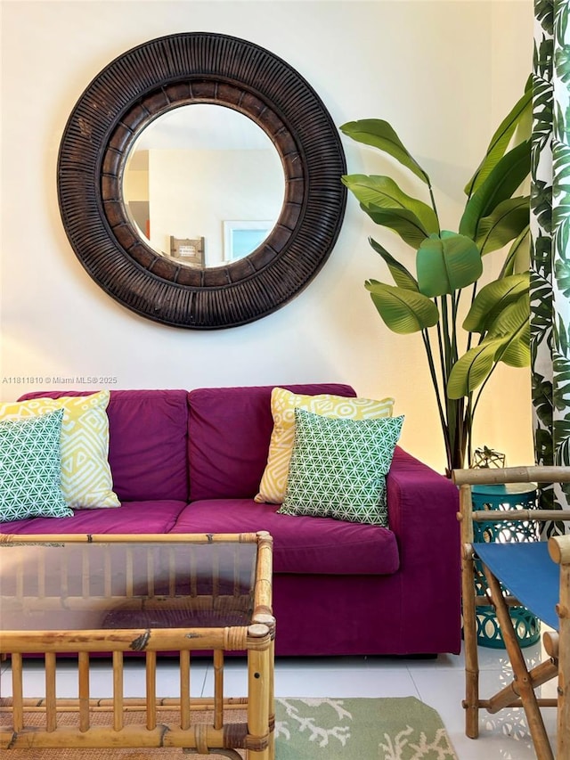 335 Ocean Dr Unit 114, Miami Beach, FL 33139 - living area with tile patterned flooring