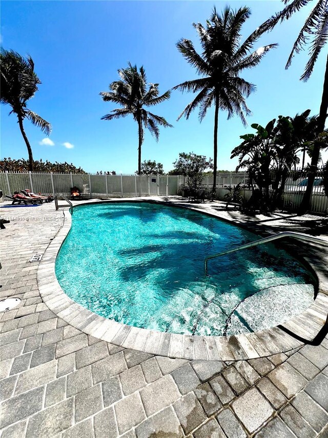 335 Ocean Dr Unit 114, Miami Beach, FL 33139 - view of swimming pool with a patio