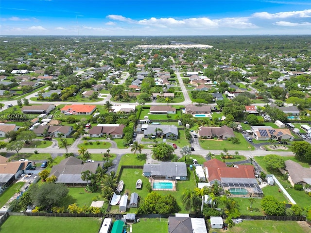 16040 SW 287th St, Homestead, FL 33033 - aerial view of property and surrounding area featuring nearby suburban area