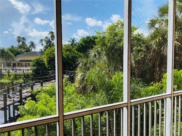 4015 W Mcnab Rd Unit D203, Pompano Beach, FL 33069 - water view featuring a tree filled landscape